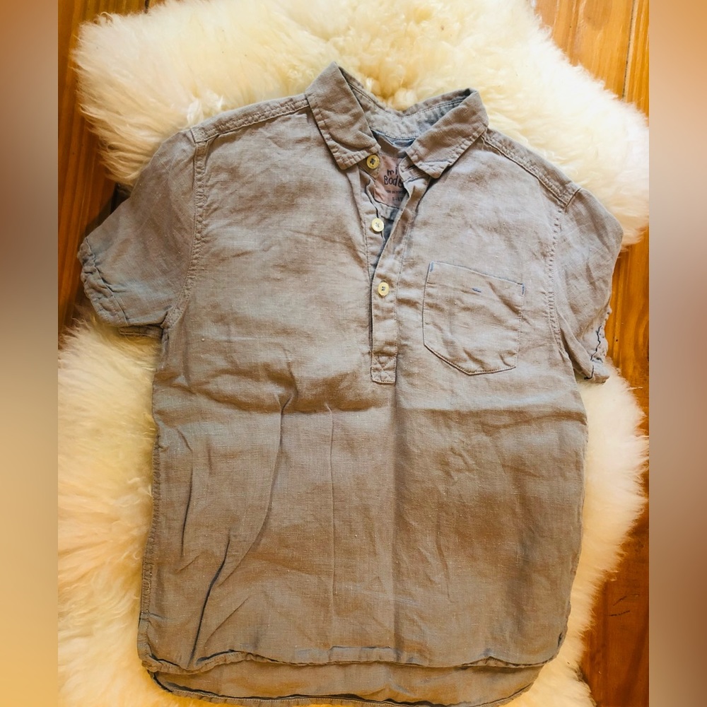 Mini Boden linen shirt boys
